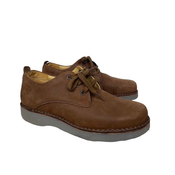 Samuel Hubbard Men's Hubbard Free Oxford Nubuck Brown 7.5 - Picture 1 of 9